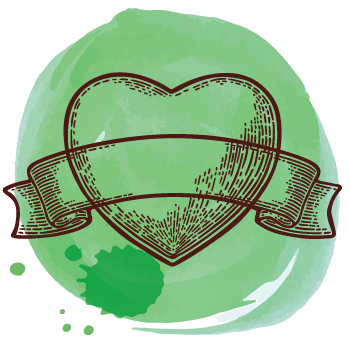 icone coeur over